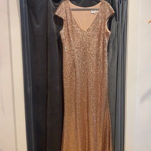 Theia Gemma Rose Gold sequin size 20